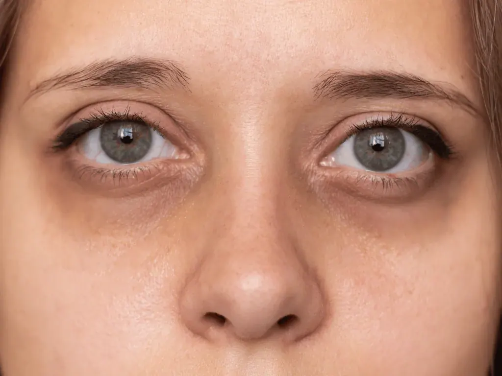 Close-up of a woman’s face